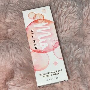MIA Brightening Rosé Bubble Mask - Pink and White